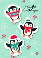 Pinguins kerst